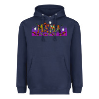 Navy halloween mama libbey glass Heavyweight Hoodie - BundleAndBundleShop