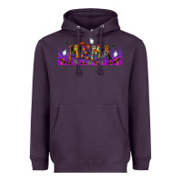 Plum halloween mama libbey glass Heavyweight Hoodie - BundleAndBundleShop