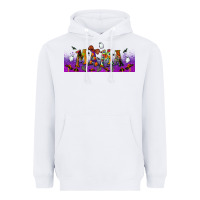 White halloween mama libbey glass Heavyweight Hoodie - BundleAndBundleShop