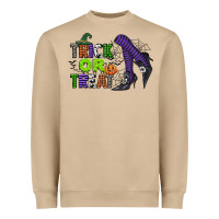 Trick Or Treat Heavyweight Sweatshirt | Teevron