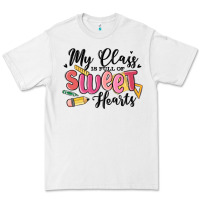 White my class is full of sweethearts Premium Tee - MaliasSmallBusiness