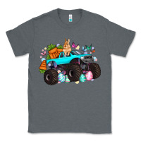 Charcoal Heather monster truck easter Classic Tee - Artiststas