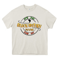 Cream black history Heavy Core Tee - MaliasSmallBusiness