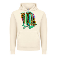 Vintage Artic Scorpio Zodiac Sign Sunflower Leopard Serape Vintage Hoodie - RanaPortraitStore