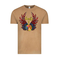 Vintage Camel angel wings softball Vintage Tee - Jasminsmagicworld