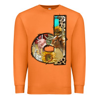 Carrot farm life alphabet lowercase letters d Premium Sweatshirt - BundleAndBundleShop