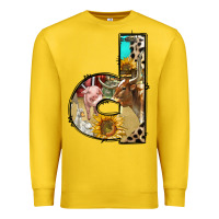 Lemon farm life alphabet lowercase letters d Premium Sweatshirt - BundleAndBundleShop