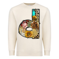Sandshell farm life alphabet lowercase letters d Premium Sweatshirt - BundleAndBundleShop