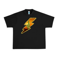Black Cactus Sunset Lightning Urban Heavy Tee - Bettercallsaul