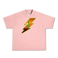 Salmon Cactus Sunset Lightning Urban Heavy Tee - Bettercallsaul