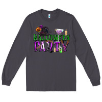 Smoke Halloween Party Long Sleeve Tee - texasbilliewilder
