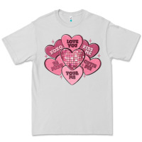 Dove Grey valentines conversation hearts Premium Tee - MaliasSmallBusiness
