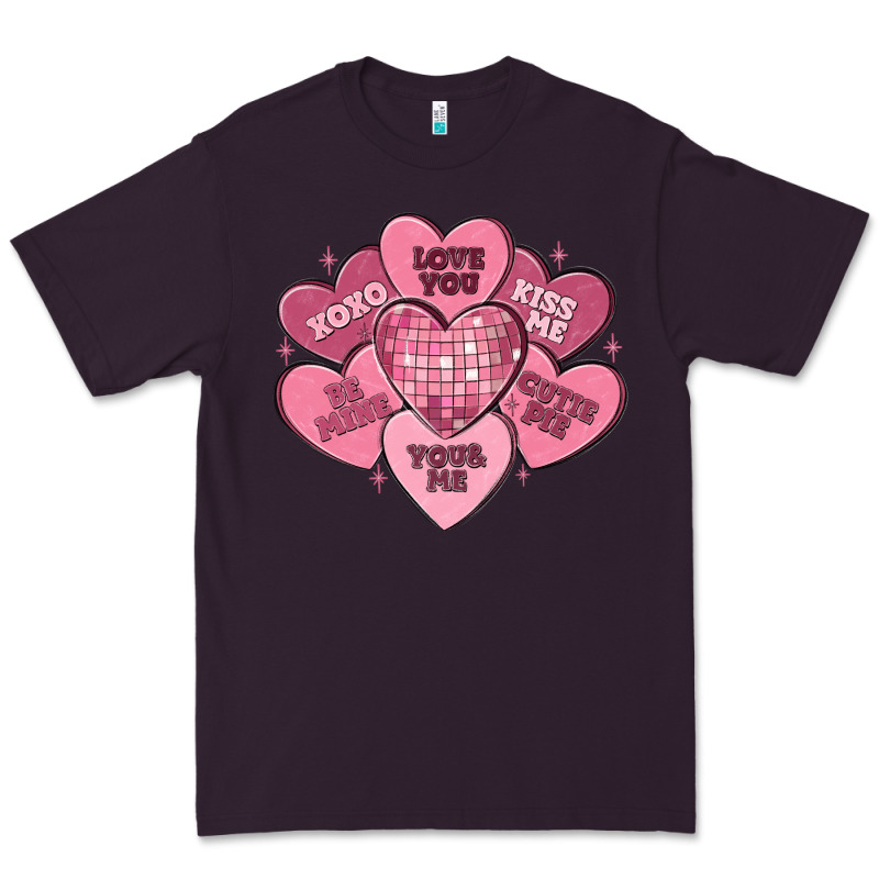 Valentines Conversation Hearts Premium Tee by MaliasSmallBusiness | Teevron