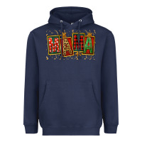Navy mama christmas Heavyweight Hoodie - FaDigitalArtStudio