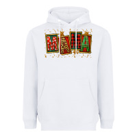 White mama christmas Heavyweight Hoodie - FaDigitalArtStudio