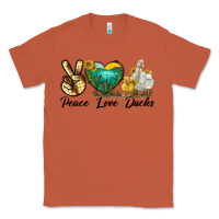 Copper Peace Love Ducks Classic Tee - LillyAllenDesigns