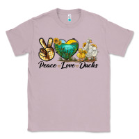 Lilac Peace Love Ducks Classic Tee - LillyAllenDesigns
