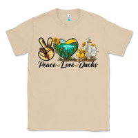 Mushroom Peace Love Ducks Classic Tee - LillyAllenDesigns