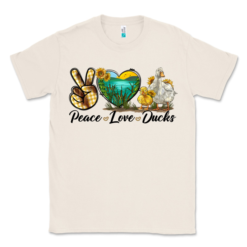 Peace Love Ducks Classic Tee by LillyAllenDesigns | Teevron