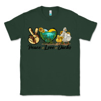Sports Green Peace Love Ducks Classic Tee - LillyAllenDesigns