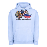 Pigment Grape Ice peace love america Urban Hoodie - SublimationCraftShop