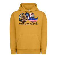 Peace Love America Urban Hoodie | Teevron