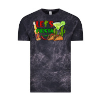 Cloud Black let's fiesta taco and beer Vintage Tee - BarkalooDesign
