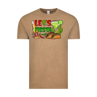 Vintage Coffee let's fiesta taco and beer Vintage Tee - BarkalooDesign