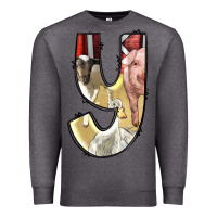 Charcoal Heather farm life alphabet lowercase letters y Premium Sweatshirt - BundleAndBundleShop