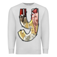 Dove Grey farm life alphabet lowercase letters y Premium Sweatshirt - BundleAndBundleShop
