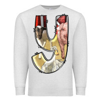 Oatmeal Heather farm life alphabet lowercase letters y Premium Sweatshirt - BundleAndBundleShop