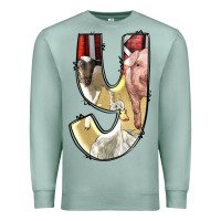 Seafoam farm life alphabet lowercase letters y Premium Sweatshirt - BundleAndBundleShop