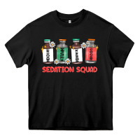 Black sedation squad Heavy Core Tee - MaliasSmallBusiness