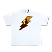White Cowboy Sunset Lightning Urban Heavy Tee - Bettercallsaul