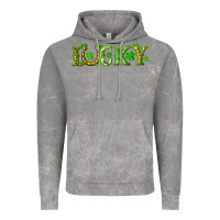 Cloud Rock st. patrick's day lucky with clovers and horseshoe Vintage Hoodie - RanaPortraitStore