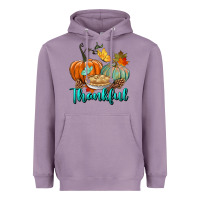 Lavender thankful pumpkins Heavyweight Hoodie - BundleAndBundleShop