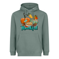 Sage thankful pumpkins Heavyweight Hoodie - BundleAndBundleShop
