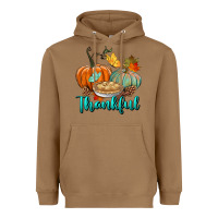 Toasted Coconut thankful pumpkins Heavyweight Hoodie - BundleAndBundleShop