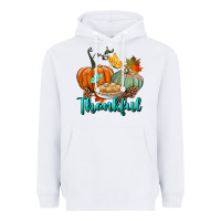 White thankful pumpkins Heavyweight Hoodie - BundleAndBundleShop