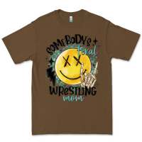 Cacao somebody's feral wrestling mom Premium Tee - MaliasSmallBusiness