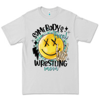 Dove Grey somebody's feral wrestling mom Premium Tee - MaliasSmallBusiness