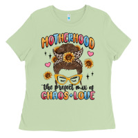 Matcha motherhood the perfect mix of chaos and love Ladies Tee - MaliasSmallBusiness