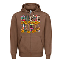 Chestnut Western Nurse Life Zipper Hoodie - FaDigitalArtStudio