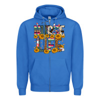 True Royal Western Nurse Life Zipper Hoodie - FaDigitalArtStudio