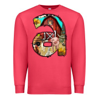 Cardinal farm life alphabet lowercase letters a Premium Sweatshirt - BundleAndBundleShop