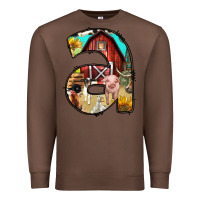 Chestnut farm life alphabet lowercase letters a Premium Sweatshirt - BundleAndBundleShop