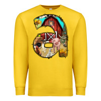 Lemon farm life alphabet lowercase letters a Premium Sweatshirt - BundleAndBundleShop