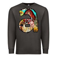 Smoke farm life alphabet lowercase letters a Premium Sweatshirt - BundleAndBundleShop