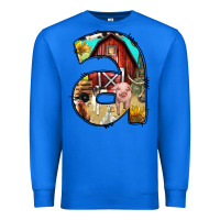 True Royal farm life alphabet lowercase letters a Premium Sweatshirt - BundleAndBundleShop