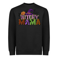 Black witchy mama Heavyweight Sweatshirt - CowGirlArtShop